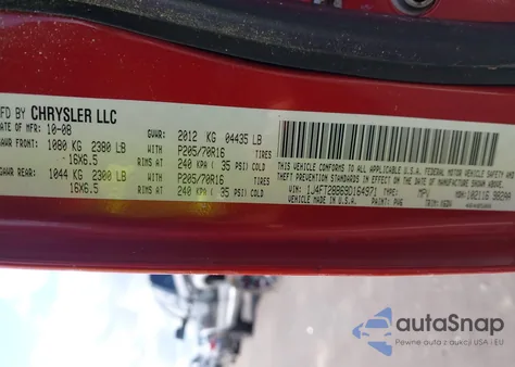 2009 Jeep Patriot Sport из США, поврежденный, VIN 1J4FT28B69D164971